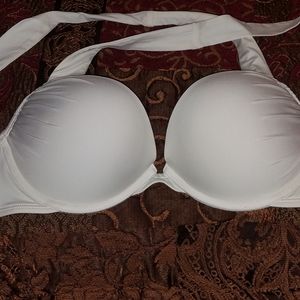 White Victoria secret Bombshell bikini top. 34C